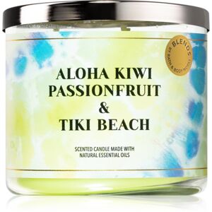Bath & Body Works Aloha Kiwi Passionfruit & Tiki Beach vonná sviečka 411 g