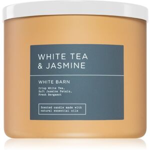 Bath & Body Works White Tea & Jasmine vonná sviečka 411 g