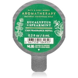 Bath & Body Works Eucalyptus Spearmint vôňa do auta náhradná náplň 6 ml