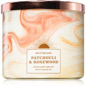 Bath & Body Works Patchouli & Rosewood vonná sviečka 411 g