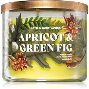Bath & Body Works Apricot & Green Fig vonná sviečka 411 g