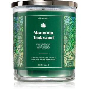 Bath & Body Works Mountain Teakwood vonná sviečka 227 g