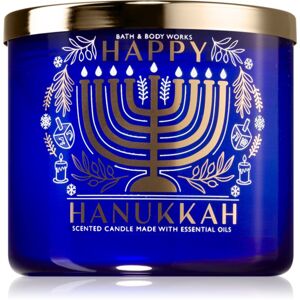 Bath & Body Works Happy Hanukkah vonná sviečka 411 g