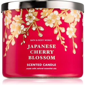 Bath & Body Works Japanese Cherry Blossom vonná sviečka III. 411 g