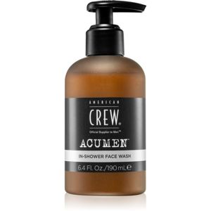 American Crew Acumen In-Shower Face Wash čistiaca pena na tvár 190 ml