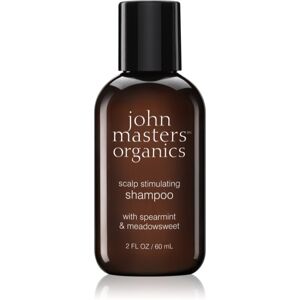 John Masters Organics Scalp Stimulating Shampoo Spearmint & Meadowsweet stimulujúci šampón pre rednúce vlasy 60 ml