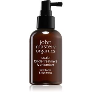 John Masters Organics Thyme & Irish Moss Scalp Follicle Treatment & Volumizer sprej pre zdravý rast vlasov od korienkov 125 ml