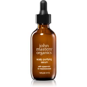 John Masters Organics Spearmint & Meadowsweet Scalp Purifying Serum sérum na vlasovú pokožku s vyživujúcim účinkom 57 ml