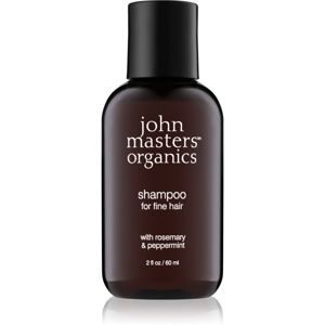 John Masters Organics Rosemary & Peppermint šampón pre jemné vlasy