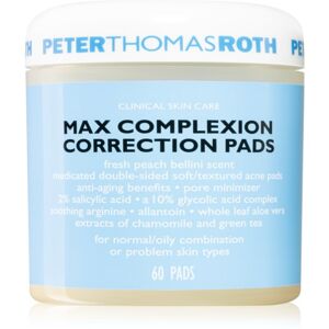 Peter Thomas Roth Max Complexion čistiace tampóny pre vyhladenie pleti a minimalizáciu pórov 60 ks