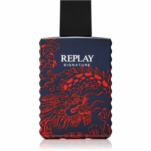Replay Signature Red Dragon For Man toaletná voda pre mužov 50 ml