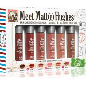 theBalm Meet Matt(e) Hughes Special Delivery sada tekutých rúžov