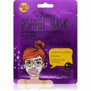 7DAYS PSHHH plátenná maska s čistiacim efektom 25 g