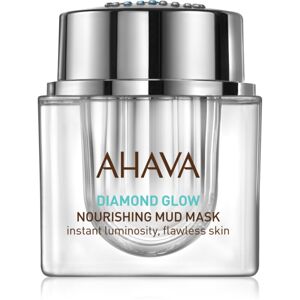 AHAVA Diamond Glow vyživujúca maska s bahnom z Mŕtveho mora a čistým diamantovým prachom 50 ml