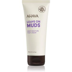 AHAVA Dead Sea Mud hĺbkovo hydratačný krém na nohy 100 ml