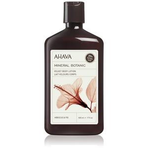 AHAVA Mineral Botanic Hibiscus & Fig zamatové telové mlieko ibištek a figa 500 ml