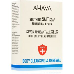 AHAVA Hygiene+ Soothing Salt Soap tuhé mydlo pre upokojenie pokožky 100 g