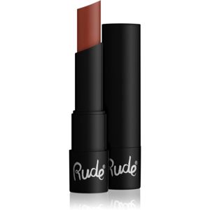 Rude Cosmetics Attitude matný rúž odtieň 75010 Naughty 2.5 g