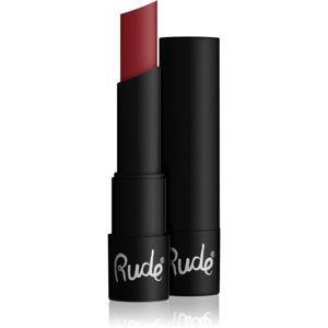 Rude Cosmetics Attitude matný rúž odtieň 75019 Smug 2.5 g