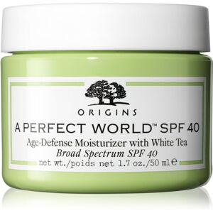 Origins A Perfect World™ SPF 40 Age-Defense Moisturizer With White Tea denný hydratačný krém SPF 40 50 ml