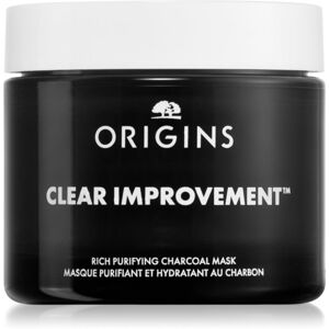 Origins Clear Improvement® Rich Purifying Charcoal Mask čistiaca maska s aktívnym uhlím 75 ml
