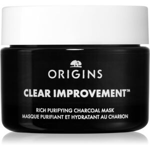 Origins Clear Improvement® Rich Purifying Charcoal Mask čistiaca maska s aktívnym uhlím 30 ml