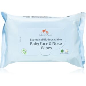 Mommy Care Baby Face & Nose Wipes vlhčené obrúsky na tvár a nos 24 ks