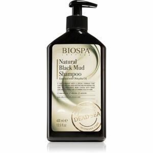 Sea of Spa Bio Spa Natural Black Mud vyživujúci šampón pre vlasy bez vitality 400 ml