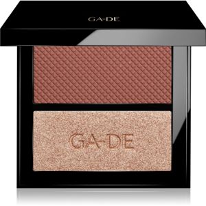 GA-DE Velveteen paletka na tvár odtieň 46 Blush & Glow 7,4 g