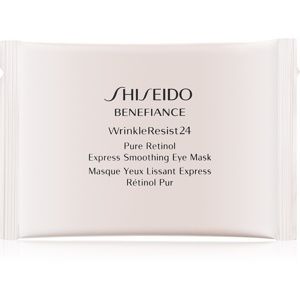 Shiseido Benefiance WrinkleResist24 Pure Retinol Express Smoothing Eye Mask maska na oči s retinolom 12 ks