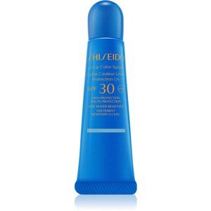 Shiseido Sun Care UV Lip Color Splash lesk na pery SPF 30 odtieň Tahiti Blue 10 ml