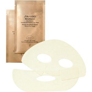 Shiseido Benefiance Pure Retinol Intensive Revitalizing Face Mask intenzívna revitalizačná maska pre mladistvý vzhľad 4 ks