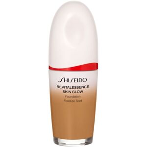 Shiseido Revitalessence Skin Glow Foundation ľahký make-up s rozjasňujúcim účinkom SPF 30 odtieň Citrine 30 ml
