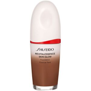 Shiseido Revitalessence Skin Glow Foundation ľahký make-up s rozjasňujúcim účinkom SPF 30 odtieň Henna 30 ml