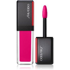 Shiseido LacquerInk LipShine tekutý rúž pre hydratáciu a lesk odtieň 302 Plexi Pink (Strawberry) 6 ml