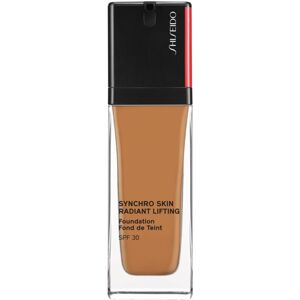Shiseido Synchro Skin Radiant Lifting Foundation rozjasňujúci liftingový make-up SPF 30 odtieň 420 Bronze 30 ml