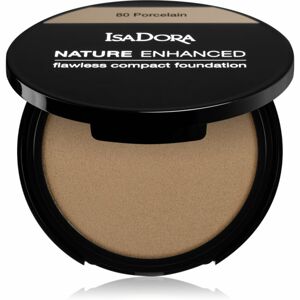 IsaDora Nature Enhanced Flawless Compact Foundation krémový kompaktný make-up odtieň 84 Cream Sand 10 g