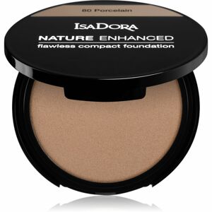 IsaDora Nature Enhanced Flawless Compact Foundation krémový kompaktný make-up odtieň 86 Natural Beige 10 g