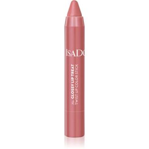 IsaDora Glossy Lip Treat Twist Up Color hydratačný rúž odtieň 03 Beige Rose 3,3 g