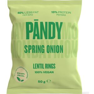 PANDY Lentil Rings šošovicové chrumky príchuť Spring Onion 50 g