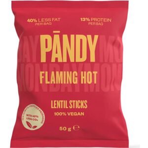 PANDY Lentil Sticks šošovicové chrumky príchuť Flaming Hot 50 g