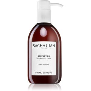 Sachajuan Body Lotion Fresh Lavender zjemňujúce hydratačné telové mlieko s vôňou levandule 500 ml