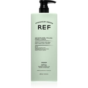 REF Weightless Volume Conditioner kondicionér pre jemné vlasy bez objemu pre objem od korienkov 1000 ml