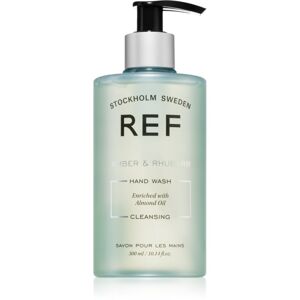 REF Hand Wash luxusné hydratačné mydlo na ruky Amber & Rhubarb 300 ml