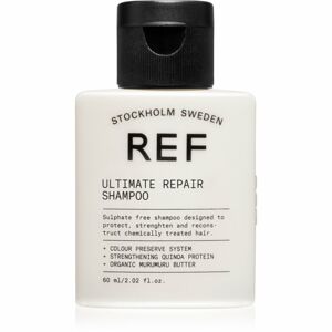 REF Ultimate Repair šampón pre chemicky ošetrované a mechanicky namáhané vlasy 60 ml