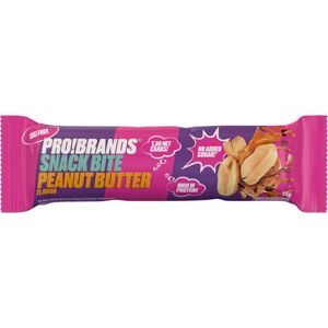 PRO!BRANDS Snack Bite proteínová tyčinka príchuť Peanut Butter 35 g