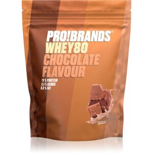 PRO!BRANDS Whey80 Protein srvátkový proteín príchuť Chocolate 500 g