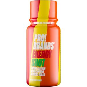 PRO!BRANDS Energy Shot podpora športového výkonu príchuť Citrus 60 ml