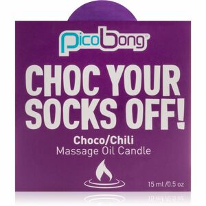 Pico Bong Massage Oil Candle masážna sviečka Choco & Chilli 15 ml