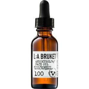 L:A Bruket Face pleťový olej s beragmotom a karotkou 30 ml